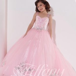 House of Wu Tiffany Princess 13395 NWT Dress Pink